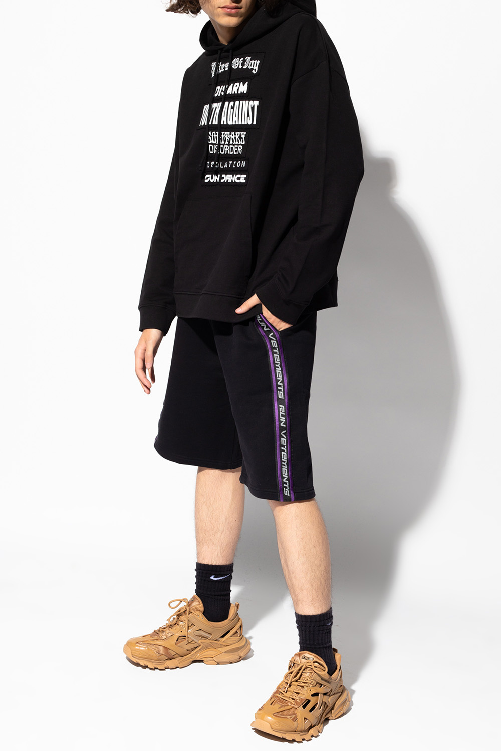 Raf Simons Patched hoodie